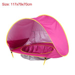 Baby Beach Tent Children Waterproof Pop Up sun Awning Tent UV-protecting Sunshelter with Pool Kid Outdoor Camping Sunshade Beach