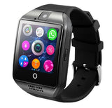 Bluetooth Smart Watch men Q18 With Camera Facebook Whatsapp