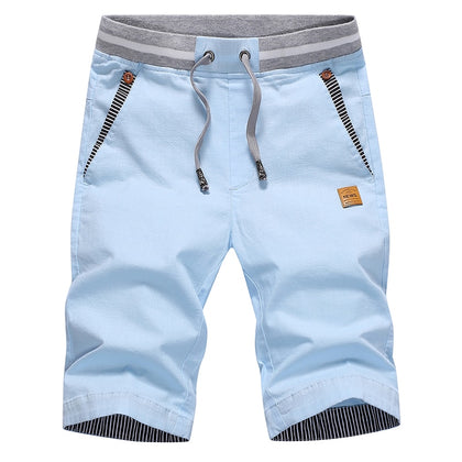 drop shipping 2019 summer solid casual shorts men